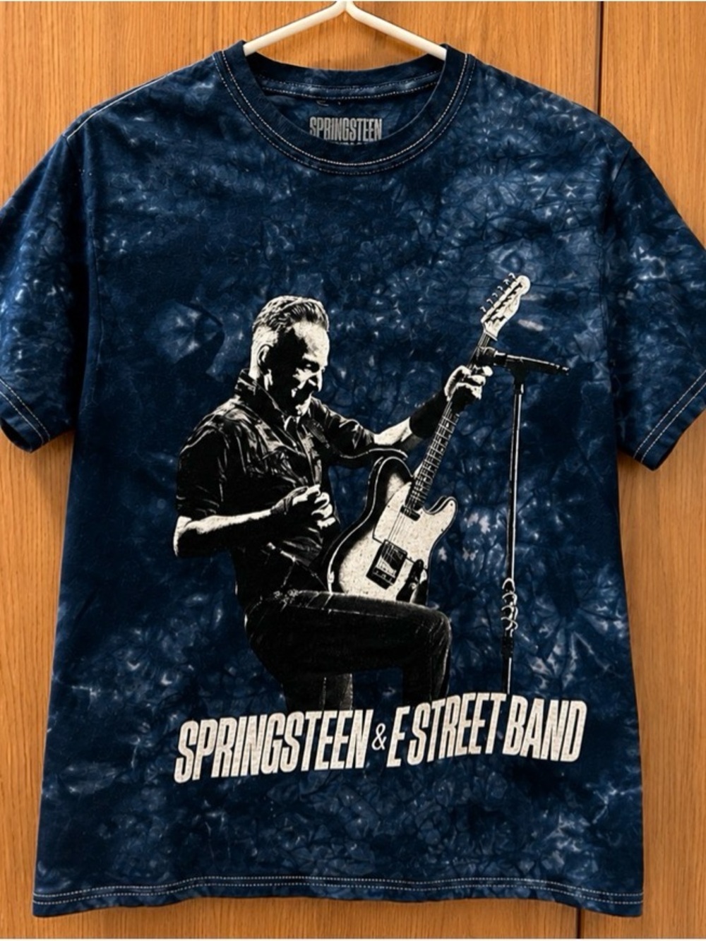 Springsteen & E Street Band Navy Tie-Dye Graphic Tee